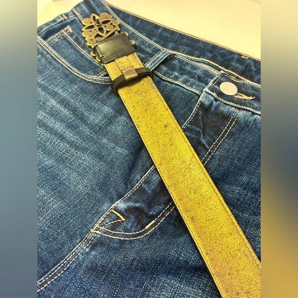 Louis Vuitton Black Satin Rhinestone Fleurs Runway Belt Limited/RARE 2010 COA - Picture 17 of 17